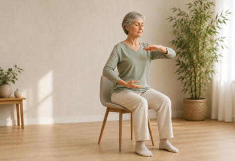 QI GONG sur chaise