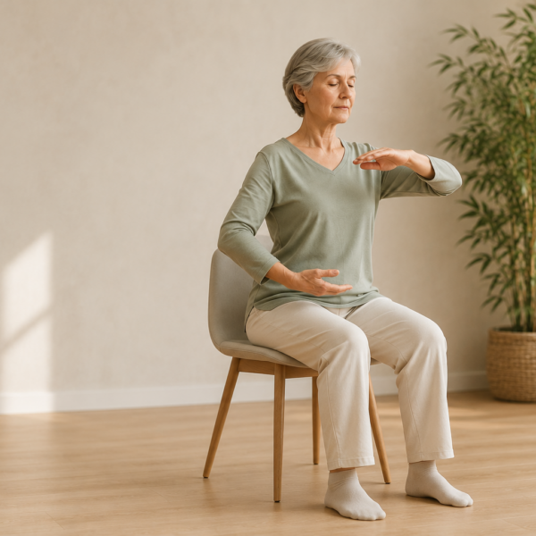 Qi Gong sur chaise